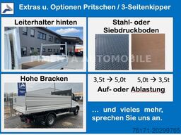 IVECO Daily 50C18H 3,5to 3S-ALU-KIPPER GITTER DIFF AHK