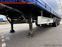 Fliegl 3 AS SCHUIFZEILEN TRAILER, LIFT AXLE