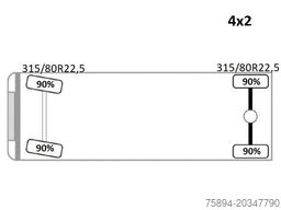 MERCEDES-BENZ ACTROS 1844 * Sattelzugmaschine *HIAB 330-5/FUNK