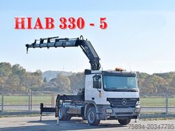 MERCEDES-BENZ ACTROS 1844 * Sattelzugmaschine *HIAB 330-5/FUNK