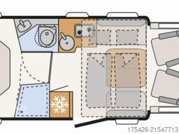 DETHLEFFS Trend T 7057 DBL *GT-Paket*Family + Paket Two*