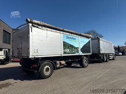 SCANIA G 450 Dreiseitenkipper + Anhänger mit Schleuse