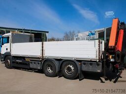 MAN 26.420 6x2 KRAN PALFINGER PK18502 FUNK Nr: 007
