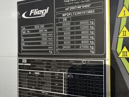 Fliegl 3-Achs Jumbo Gardinen Sattelauflieger