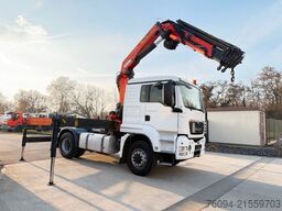 MAN TGS 18.440 4x4 Kran 20m Seilwinde Greifer FUNK