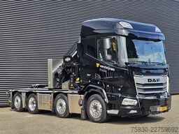 DAF XF 530 8x2 / HMF 9520 K8 / NIEUW!