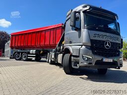  Wiese 2Achs Abrollkipper Zwangslenkung+Container