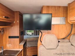 GLOBECAR Globescout Plus Pössl *Dachklima*SAT+TV*18-Alu*