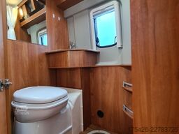 GLOBECAR Globescout Plus Pössl *Dachklima*SAT+TV*18-Alu*