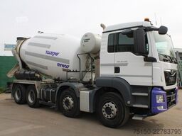MAN TGS 32.430 8x4 BB STETTER 9 m³ AP ACHSE Nr: 693