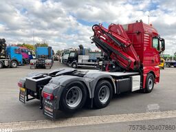 Man TGX 28.440 Euro 6 Fassi 23 Tonmeter laadkraan +...