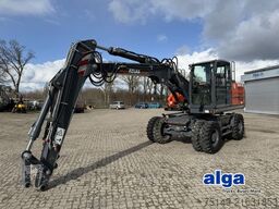 ATLAS 150 W blue,Verstellausleger, Hammer + Greifer