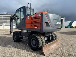 ATLAS 150 W blue,Verstellausleger, Hammer + Greifer