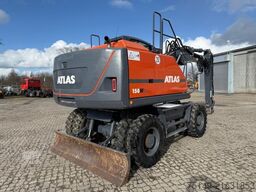 ATLAS 150 W blue,Verstellausleger, Hammer + Greifer