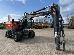 ATLAS 150 W blue,Verstellausleger, Hammer + Greifer