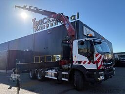 Iveco Stralis 420 X-WAY + HMF 5020K-RCS 6x TREKKER + ...