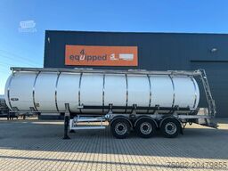 Van Hool LEBENSMITTEL / 39.000L / 3-KAMMER / INOX / NL-A...