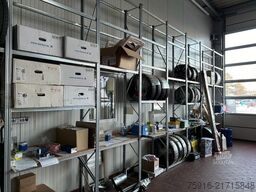 Räderregale für bis zu 20 Räder pro Einheit