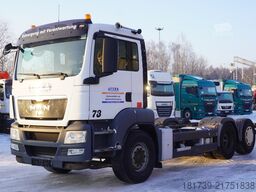 MAN TGS 26.360/ 550 cm chassis/ steered axle
