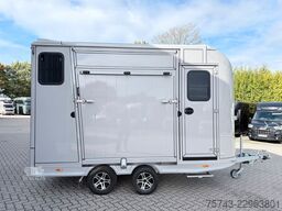  2 Pferdeanh.ANKA Hengstemodell,Sattelk. mit Bett