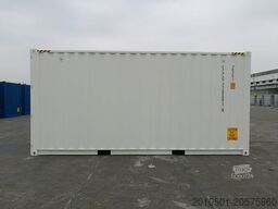 20 Fuß High Cube Seecontainer / RAL 7035 Lagercontainer / Lichtgrau / one Way