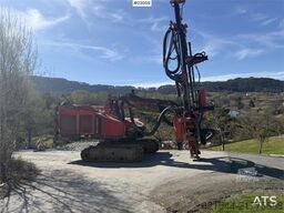 Sandvik DX600R drill rig with HL650 hammer, GPS, and wate