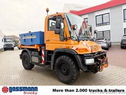 Unimog U 300 405/10 4x4, Kommunalhydraulik, WSK