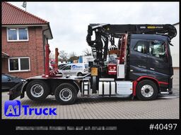 VOLVO FH16 750, Langholz, Palfinger, Liftachse, 6x4,