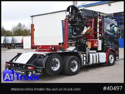 VOLVO FH16 750, Langholz, Palfinger, Liftachse, 6x4,