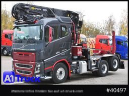 VOLVO FH16 750, Langholz, Palfinger, Liftachse, 6x4,