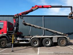 Iveco Trakker 410 8x4 Cable system with Crane