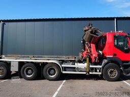 Iveco Trakker 410 8x4 Cable system with Crane
