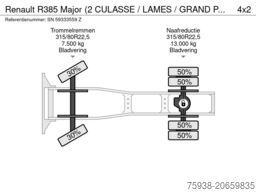 Renault R385 Major (2 CULASSE / LAMES / GRAND PONT / 2 ...