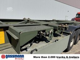 Doll U-74.0 3-Achs Containerchassis, 2x20/20/30/40ft,