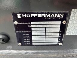 HÜFFERMANN 2-achs Abrollanhänger HSA 18.70 Containeranhänge