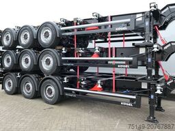 KÖGEL S24-2, ADR, 2x Lift, 20/30/40 Fuß Container, SAF