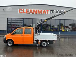 Volkswagen Transporter 2.0 TDI DC Hiab 1,3 Tonmeter laadkr...