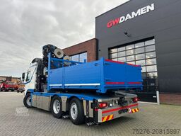 Volvo FM 420 6x2 Tractor unit / SZM HMF 4720 + Flyjib...