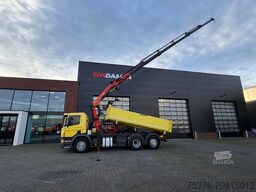 Scania P360 6x2 3 zijdige Kipper/ Palfinger PK 18002-E...