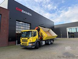 Scania P360 6x2 3 zijdige Kipper/ Palfinger PK 18002-E...