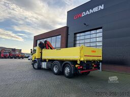 Scania P360 6x2 3 zijdige Kipper/ Palfinger PK 18002-E...