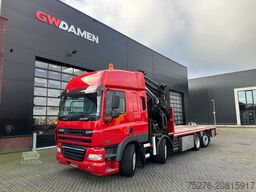DAF CF 85.410 8x2 Hiab 1055-8+Fly jib Euro 5