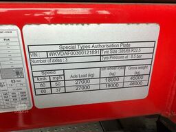 Kässbohrer new and unused Heavy-Duty flatbed / 690cm exten...