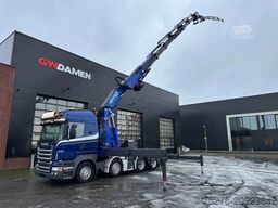 Scania R620-V8 8x4 Effer 1250+Flyjib,winch Euro 5