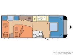 HOBBY Prestige 650 KFU Modell 2026 / 2200 kg