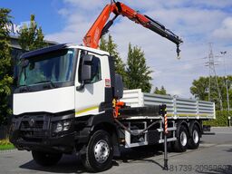 Renault K380 6x4 / FASSI F175 crane 7.85 t