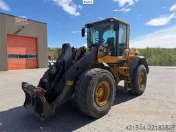 Volvo L70F wheel loader w/ weight. WATCH VIDEO