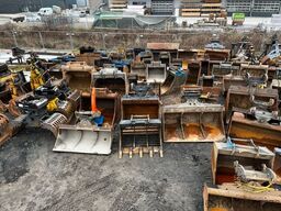  Diverse Anbauteile mit OilQuick, Verachtert