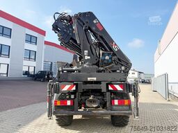 Unimog U400 4x4 U400 4x4, Frontzapfwelle, Heckkran Hiab XS 144-E4 HiDuo, Seilwinde, Funk