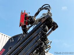 Unimog U400 4x4 U400 4x4, Frontzapfwelle, Heckkran Hiab XS 144-E4 HiDuo, Seilwinde, Funk